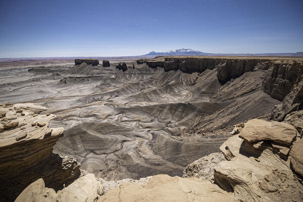 USA, Utah: wilderness Moonscape Overlook