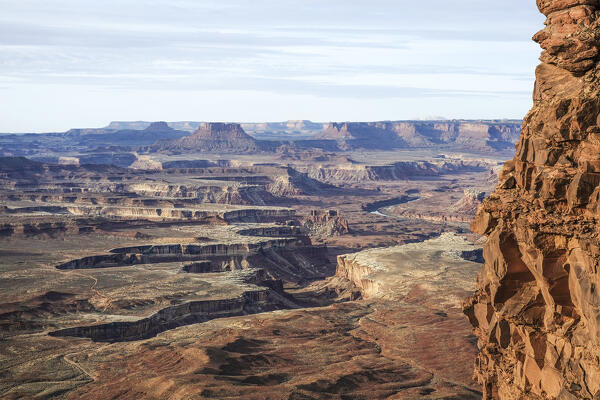 USA, Utah, Canyonlands National Park: Green River overlook