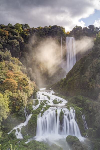 Europe, Italy, Umbria: Cascata delle Marmore