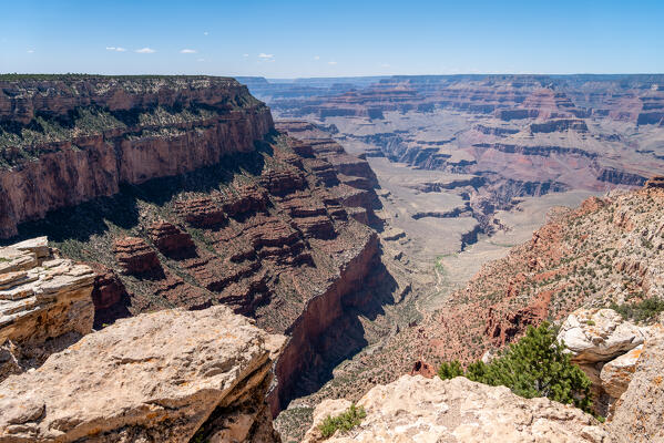 The majesty of the Grand Canyon from the South Rim trail; Arizona, United States of America