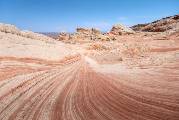 Layers and layers of eternity carved by the strengh of Mother Nature at White Pocket; Vermillion Cliffs, Arizona, United States of America