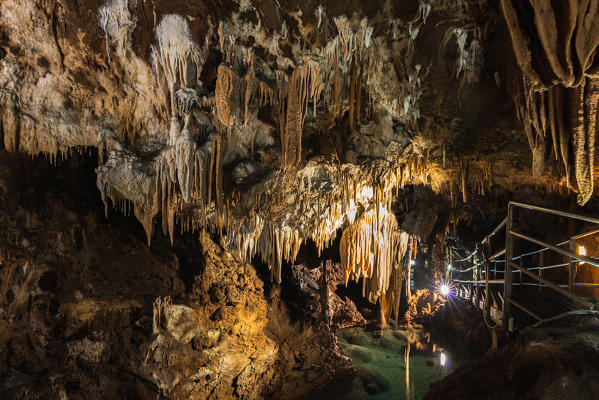 Italy, Sardinia, Sulcis-Iglesiente, Fluminimaggiore.
Su Mannau cave is considered one of the most interesting karst caves in Sardinia.