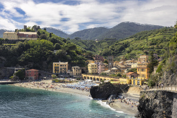 Village of Monterosso al Mare, Cinque Terre National Park, municipality of Monterosso al Mare, La Spezia province, Liguria district, Italy, Europe