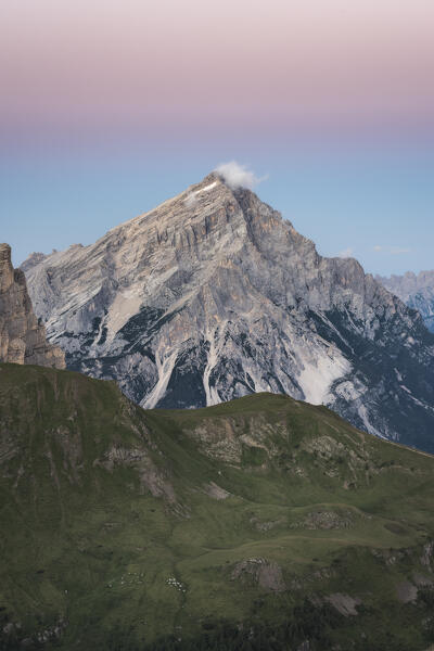 Antelao, the higher mountain of Cadore Dolomiti, in Dolomiti Bellunesi, Belluno, Veneto, Italy