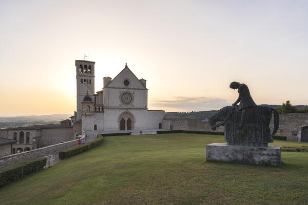 Upper Basilica of St. Francis of Assisi (Basilica Superiore di San Francesco d'Assisi) Assisi, Perugia province, Umbria, Italy, Europe