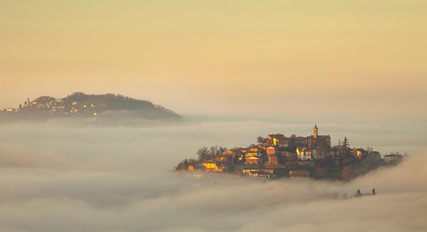Alexandria hills, Piedmont, Italy.