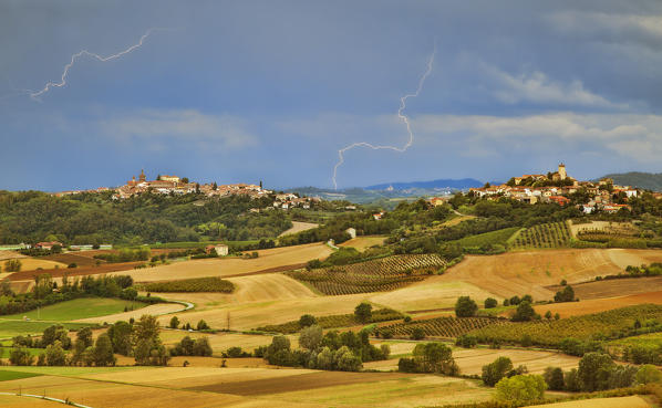 Monferrato hills,Alessandria province, Piedmont, Italy, Europe.