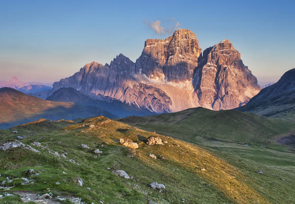 Monte Pelmo, Dolomites, San Vito di Cadore, Belluno, Veneto, Italy.