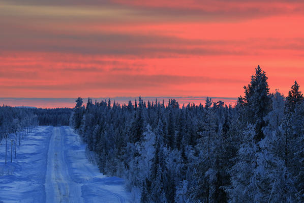 Lapland, Sweden, Europe.