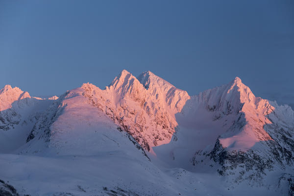 The Snow capped Lyngen Alps at Sunrise, Norway