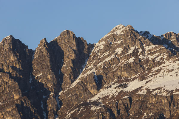 Mount Resegone summit peaks, Lecco, province of Lecco, Lombardy, Italy