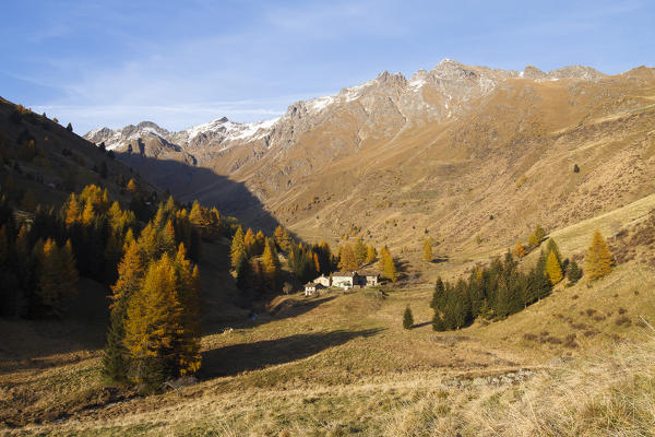 Ponte di Legno, Brescia, Lombardy, Italy. Viso valley