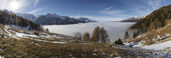 Ponte di Legno, Brescia, Lombardy, Italy. Camonica valley