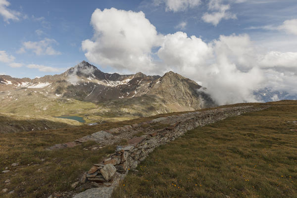 Lombardy, Italy. Military road