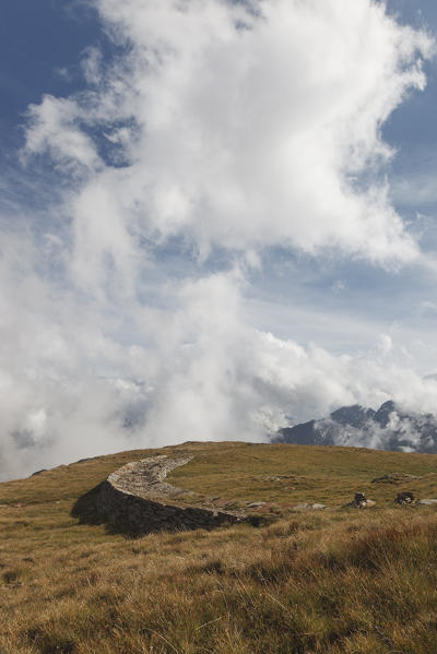 Lombardy, Italy. Military road