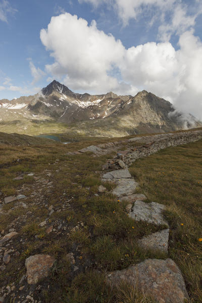Lombardy, Italy. Military road