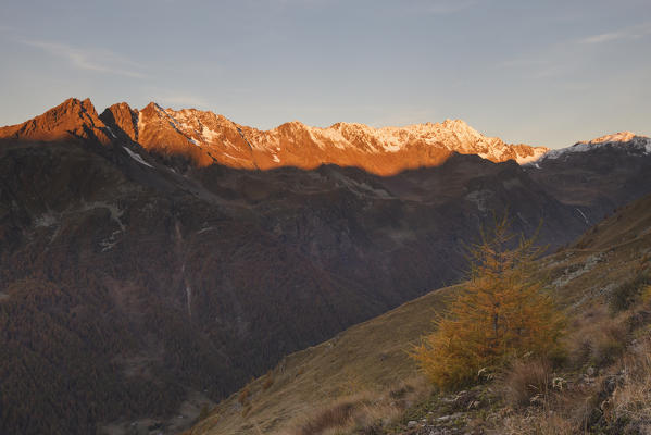 Stelvio National Park, Lombardy, Italy. Messi Valley
