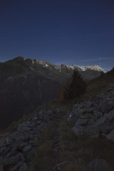Stelvio National Park, Lombardy, Italy. Messi Valley