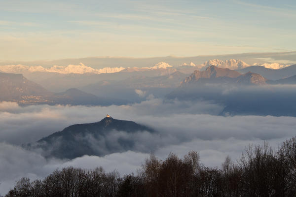 Iseo lake, Lombardy, Italy. Montisola