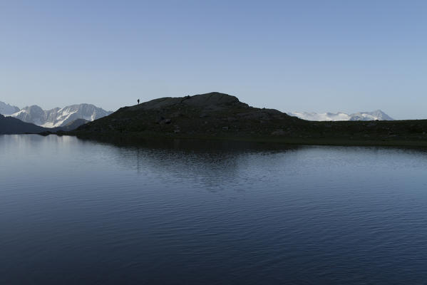 Brescia, Camonica Valley, Lombardy, Italy. Ercavallo Lake