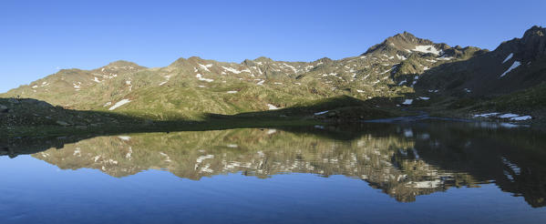Brescia, Camonica Valley, Lombardy, Italy. Ercavallo Lake