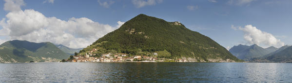 Iseo lake, Lombardy, Italy. Montisola