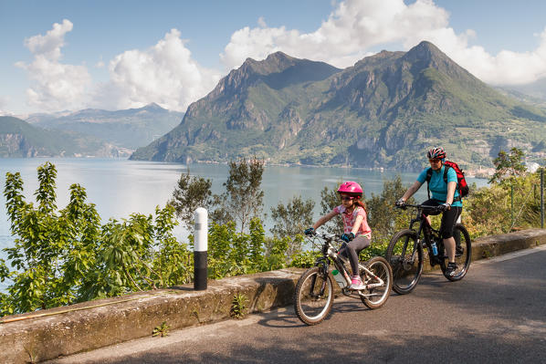 Iseo Lake, Italy. Montisola.