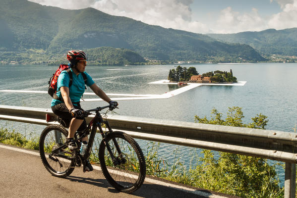 Iseo Lake, Italy. Montisola.