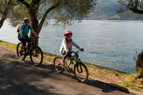 Iseo Lake, Italy. Montisola.