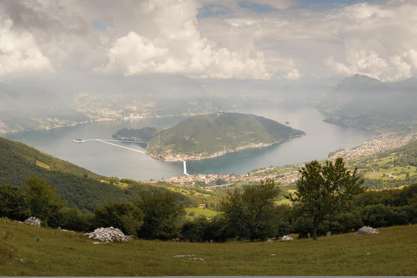 Iseo Lake, Italy. Montisola.