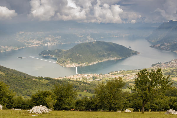 Iseo Lake, Italy. Montisola.