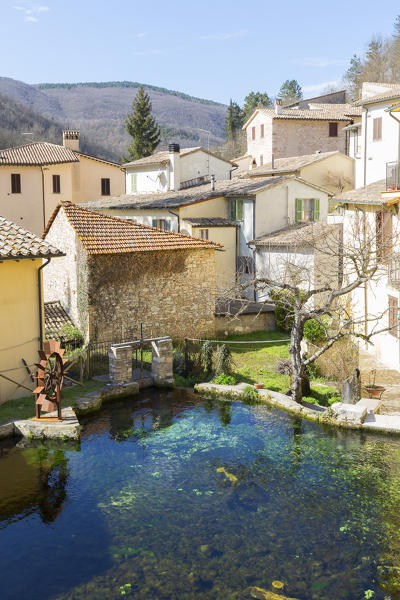 Europe, Italy, Umbria, Perugia district.
Rasiglia