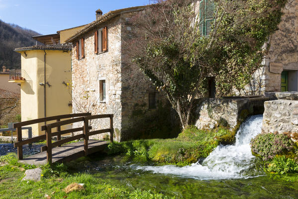 Europe, Italy, Umbria, Perugia district.
Rasiglia