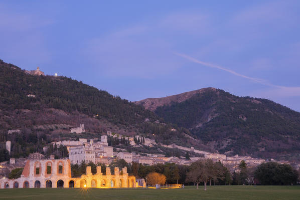 Europe, Italy, Umbria, Perugia district.
Gubbio 