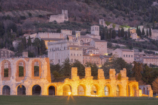 Europe, Italy, Umbria, Perugia district.
Gubbio 