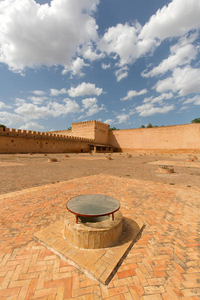 North Africa,Morocco,Meknes district. Square of the ancient dungeon of Meknes 
