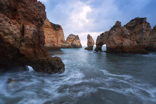 Praia da Marinha, Marinha beach, Lagoa, Algarve, South Portugal, Portugal