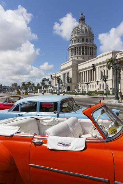 Cuba, Republic of Cuba, Central America, Caribbean Island.
Havana City, Capitol.