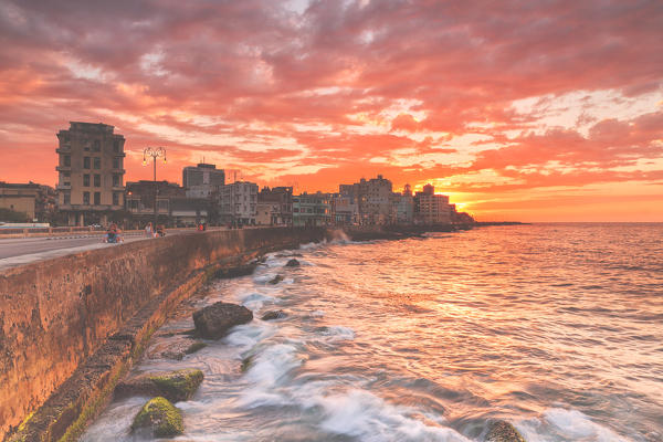 Cuba, Republic of Cuba, Central America, Caribbean Island.
Havana City.