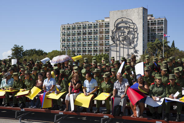 Cuba, Republic of Cuba, Central America, Caribbean Island.
Havana City, Revolution square.