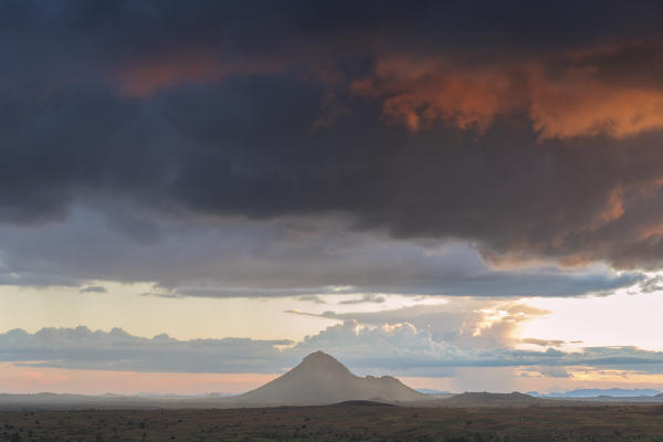 Africa,Mozambique,Nhemba district Landscape of Mozambique