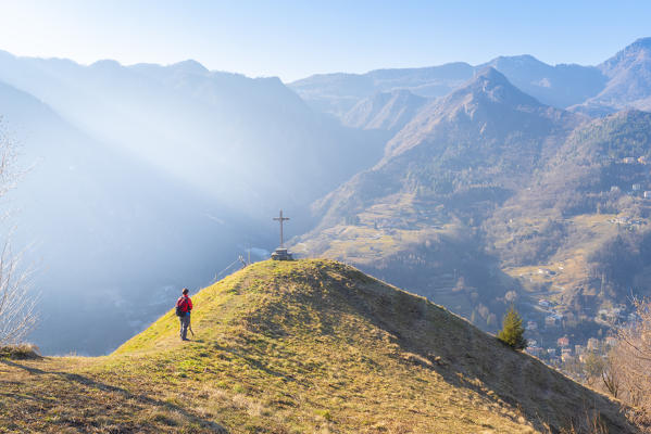 La Crocetta, Val Brembana, province of Bergamo, Lombardy, Orobie alps, Italy