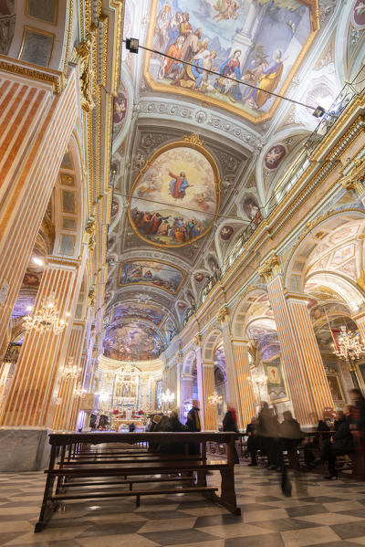 San Michele arcangelo church, Celle Ligure, province of Savona, Liguria, Italy