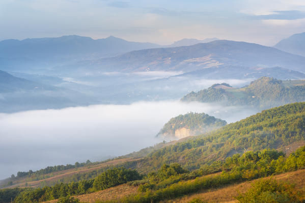 Valle del Reno, bolognese Apennine, province of Bologna, Emilia Romagna, Italy