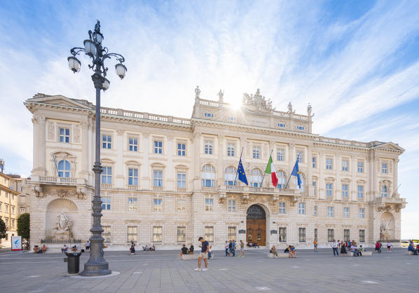 Governement palace of Trieste, Province of Trieste, Friuli-Venezia-Giulia, Italy