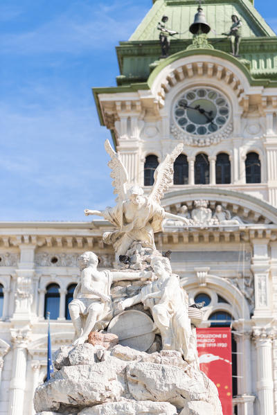 Fontana dei Quattro Continenti, Trieste, Province of Trieste, Friuli-Venezia-Giulia, Italy
