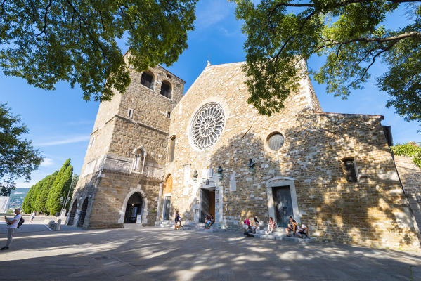 Cathedral of San Giusto martire, Trieste, Province of Trieste, Friuli-Venezia-Giulia, Italy