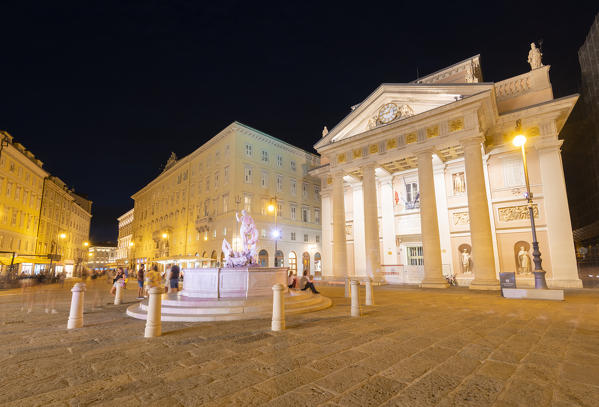 Piazza della Borsa, Trieste, province of Trieste, Friuli-Venezia-Giulia, Italy