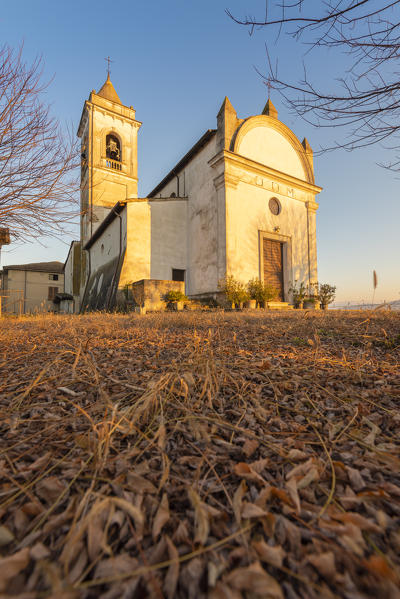 Church of San Lorenzo Martire, Valle del Torrente Ghiaia Coppa, Oltrepo Pavese, province of Pavia, Lombardy, Italy