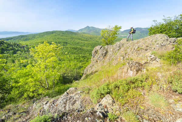 Monte di Pietra Corva, Val Tidone, Oltrepo Pavese, Province of Pavia, Apennines, Lombardy, Italy